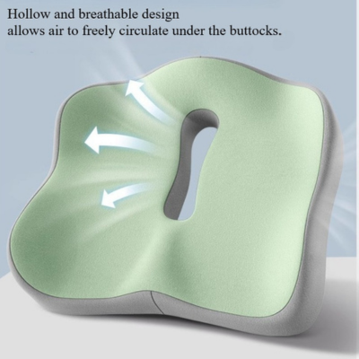 Ergonomic Memory Foam Seat Cushion